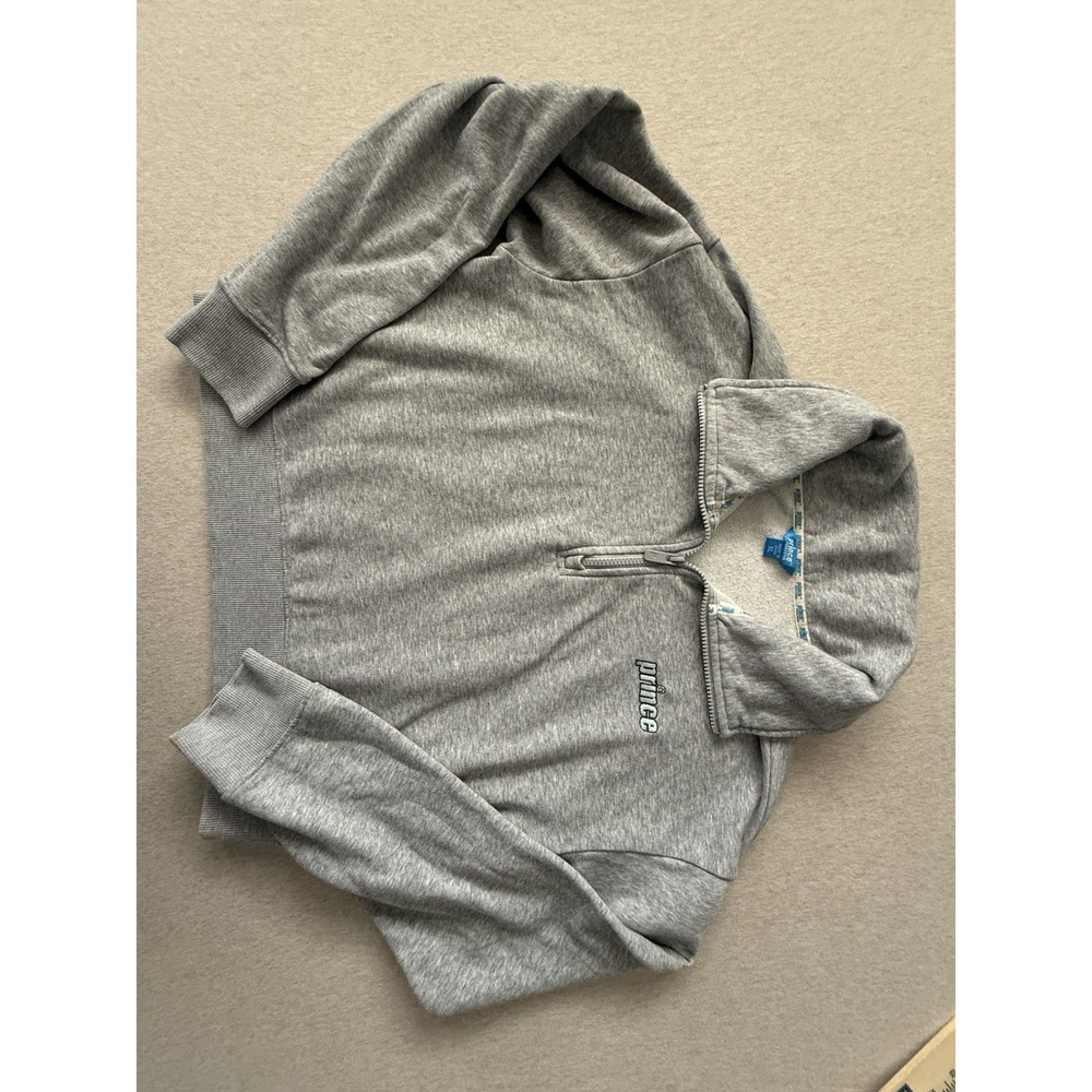 Prince Woman's Crop Top Sweater Grey Size XL